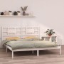 Weißer Massivholzbettrahmen Supe King 180x200 cm von vidaXL, Betten und Lattenroste - Ref: Foro24-3105681, Preis: 151,31 €, R...