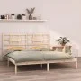 Solid wood bed frame 200x200 cm by vidaXL, Beds and slatted bases - Ref: Foro24-3105685, Price: 129,82 €, Discount: %