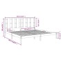 White solid wood bed frame Supe King 180x200 cm by vidaXL, Beds and slatted bases - Ref: Foro24-3105616, Price: 155,45 €, Dis...