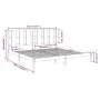 White solid wood bed frame Supe King 180x200 cm by vidaXL, Beds and slatted bases - Ref: Foro24-3105616, Price: 151,09 €, Dis...
