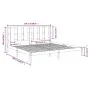 Estructura de cama madera maciza de pino blanco 200x200 cm de vidaXL, Camas y somieres - Ref: Foro24-3105621, Precio: 147,80 ...