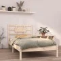 Bettgestell aus massivem Kiefernholz, 90 x 200 cm von vidaXL, Betten und Lattenroste - Ref: Foro24-3105650, Preis: 82,52 €, R...
