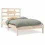 Bettgestell aus massivem Kiefernholz, 90 x 200 cm von vidaXL, Betten und Lattenroste - Ref: Foro24-3105650, Preis: 82,52 €, R...