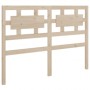 Solid pine wood bed frame 120x200 cm by vidaXL, Beds and slatted bases - Ref: Foro24-3105660, Price: 114,22 €, Discount: %