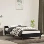 Bed frame with black velvet headboard 90x190 cm by vidaXL, Beds and slatted bases - Ref: Foro24-347545, Price: 93,30 €, Disco...
