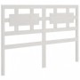 Weißer Massivholzbettrahmen 200x200 cm von vidaXL, Betten und Lattenroste - Ref: Foro24-3105686, Preis: 143,13 €, Rabatt: %