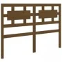 Honey brown solid pine wood bed frame 200x200 cm by vidaXL, Beds and slatted bases - Ref: Foro24-3105688, Price: 162,68 €, Di...