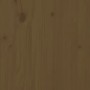 Honey brown solid pine wood bed frame 200x200 cm by vidaXL, Beds and slatted bases - Ref: Foro24-3105688, Price: 164,74 €, Di...