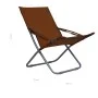 Sillas de playa plegables 2 unidades tela marrón by vidaXL, Garden chairs - Ref: Foro24-47906, Price: 99,68 €, Discount: %