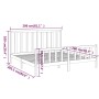 Solid black pine wood bed frame 200x200 cm by vidaXL, Beds and slatted bases - Ref: Foro24-3106727, Price: 206,47 €, Discount: %