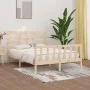 Estructura de cama de madera maciza de pino 160x200 cm de vidaXL, Camas y somieres - Ref: Foro24-3107623, Precio: 129,88 €, D...