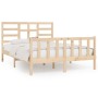 Estructura de cama de madera maciza de pino 160x200 cm de vidaXL, Camas y somieres - Ref: Foro24-3107623, Precio: 131,48 €, D...
