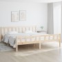 Solid wood bed frame 160x200 cm by vidaXL, Beds and slatted bases - Ref: Foro24-810689, Price: 128,44 €, Discount: %