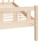 Solid wood bed frame 160x200 cm by vidaXL, Beds and slatted bases - Ref: Foro24-810689, Price: 110,42 €, Discount: %
