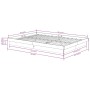 Weißes Massivholzbettgestell King Size 150x200 cm von vidaXL, Betten und Lattenroste - Ref: Foro24-819913, Preis: 179,55 €, R...