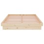 Small double bed frame solid wood 120x190 cm by vidaXL, Beds and slatted bases - Ref: Foro24-819942, Price: 147,98 €, Discoun...