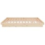 Small double bed frame solid wood 120x190 cm by vidaXL, Beds and slatted bases - Ref: Foro24-819942, Price: 147,98 €, Discoun...