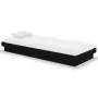 Black single solid wood bed frame 75x190 cm by vidaXL, Beds and slatted bases - Ref: Foro24-819936, Price: 101,11 €, Discount: %