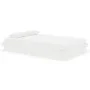 Estructura de cama doble pequeña madera maciza blanca 120x190cm de vidaXL, Camas y somieres - Ref: Foro24-819943, Precio: 130...