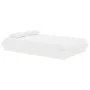 Small double bed frame white solid wood 120x190cm by vidaXL, Beds and slatted bases - Ref: Foro24-819943, Price: 130,81 €, Di...