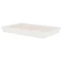 Small double bed frame white solid wood 120x190cm by vidaXL, Beds and slatted bases - Ref: Foro24-819943, Price: 130,81 €, Di...