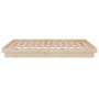 Estructura de cama madera maciza 90x190 cm de vidaXL, Camas y somieres - Ref: Foro24-819937, Precio: 127,79 €, Descuento: %