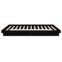 Estructura de cama madera maciza negra 100x200 cm de vidaXL, Camas y somieres - Ref: Foro24-819901, Precio: 135,54 €, Descuen...