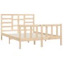 Estructura de cama madera maciza 150x200 cm de vidaXL, Camas y somieres - Ref: Foro24-3107618, Precio: 152,07 €, Descuento: %