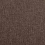 Cortina opaca con ojales look de lino gris taupe 290x245 cm