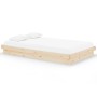 Estructura de cama madera maciza 120x200 cm de vidaXL, Camas y somieres - Ref: Foro24-819902, Precio: 115,58 €, Descuento: %
