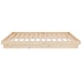 Estructura de cama madera maciza 120x200 cm de vidaXL, Camas y somieres - Ref: Foro24-819902, Precio: 115,58 €, Descuento: %