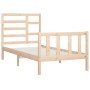 Estructura de cama madera maciza de pino 90x200 cm de vidaXL, Camas y somieres - Ref: Foro24-3107598, Precio: 90,28 €, Descue...