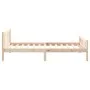 Estructura de cama madera maciza 100x200 cm de vidaXL, Camas y somieres - Ref: Foro24-810669, Precio: 81,24 €, Descuento: %