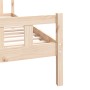 Estructura de cama madera maciza 100x200 cm de vidaXL, Camas y somieres - Ref: Foro24-810669, Precio: 82,22 €, Descuento: %