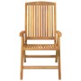 Reclining garden chairs and cushions 6 pcs solid teak wood by vidaXL, Garden chairs - Ref: Foro24-3196494, Price: 1,00 €, Dis...