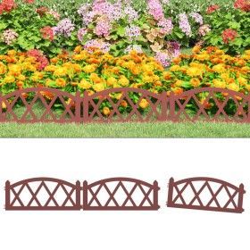 Gartenränder 17 Einheiten PP rot 10 m von vidaXL, Garteneinfassung und Einfassung - Ref: Foro24-318296, Preis: 35,83 €, Rabat...