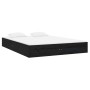 Black solid wood bed frame 120x190 cm by vidaXL, Beds and slatted bases - Ref: Foro24-820076, Price: 132,00 €, Discount: %