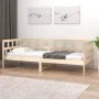 Solid pine wood sofa bed 80x200 cm by vidaXL, Beds and slatted bases - Ref: Foro24-820212, Price: 117,78 €, Discount: %
