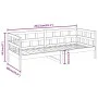 Solid pine wood sofa bed 80x200 cm by vidaXL, Beds and slatted bases - Ref: Foro24-820212, Price: 117,78 €, Discount: %