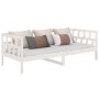 Schlafsofa aus massivem weißem Kiefernholz, 90 x 190 cm von vidaXL, Betten und Lattenroste - Ref: Foro24-820218, Preis: 143,7...