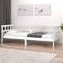 Schlafsofa aus massivem weißem Kiefernholz, 90 x 190 cm von vidaXL, Betten und Lattenroste - Ref: Foro24-820218, Preis: 143,7...