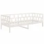 Schlafsofa aus massivem weißem Kiefernholz, 90 x 190 cm von vidaXL, Betten und Lattenroste - Ref: Foro24-820218, Preis: 141,4...