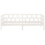 Sofá cama madera maciza de pino blanco 90x190 cm de vidaXL, Camas y somieres - Ref: Foro24-820218, Precio: 144,17 €
