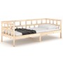 Sofá cama de madera maciza de pino 90x200 cm de vidaXL, Camas y somieres - Ref: Foro24-820207, Precio: 110,04 €, Descuento: %