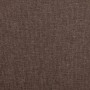Cortina opaca con ganchos look de lino gris taupe 290x245 cm