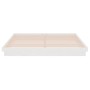 Estructura de cama madera maciza blanca 200x200 cm de vidaXL, Camas y somieres - Ref: Foro24-819928, Precio: 201,09 €, Descue...