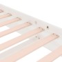 Estructura de cama madera maciza blanca 200x200 cm de vidaXL, Camas y somieres - Ref: Foro24-819928, Precio: 201,09 €, Descue...