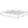 Weißer Massivholzbettrahmen 200x200 cm von vidaXL, Betten und Lattenroste - Ref: Foro24-819928, Preis: 200,90 €, Rabatt: %