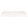 Weißes Massivholzbettgestell King Size 150x200 cm von vidaXL, Betten und Lattenroste - Ref: Foro24-820038, Preis: 127,39 €, R...