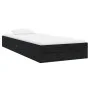 Estructura de cama madera maciza individual negra 75x190 cm de vidaXL, Camas y somieres - Ref: Foro24-820066, Precio: 78,26 €...